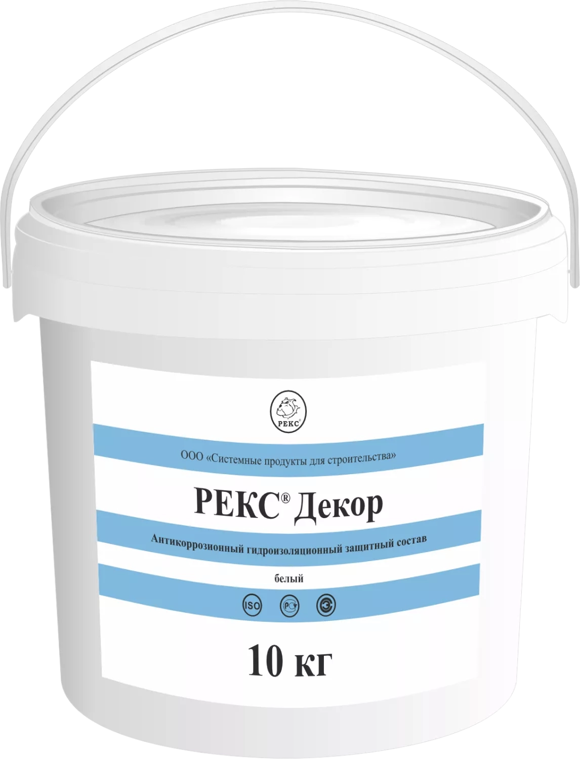 Рекс® Декор Черный (ведро 10 кг)